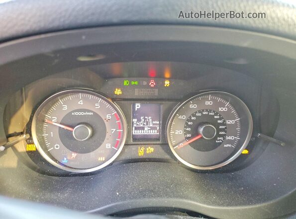 JF2SJAFC3GH565496 2016 SUBARU FORESTER Silver ხელსაწყოთა პანელის ხედი