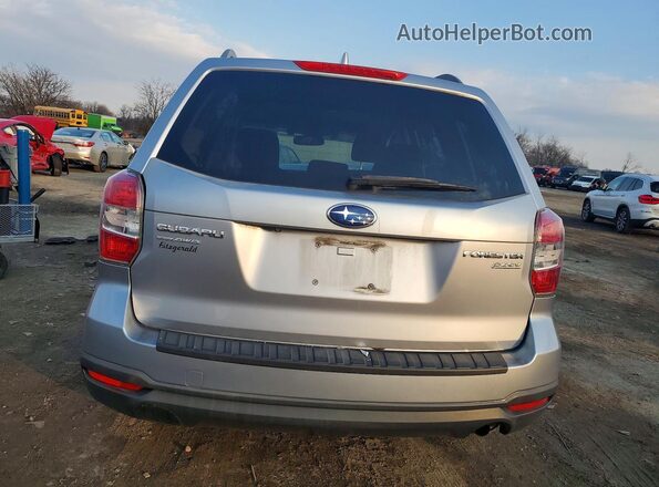 JF2SJAFC3GH565496 2016 SUBARU FORESTER Silver უკანა ხედი