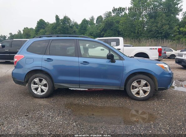 JF2SJAFC4GH447988 2016 SUBARU FORESTER Синий Вид задней части салона