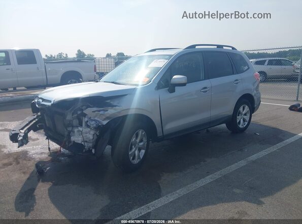 JF2SJAFC4GH498312 2016 SUBARU FORESTER Silver Front left