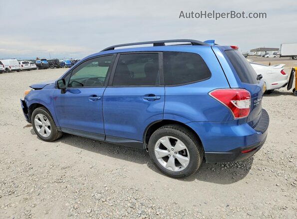 JF2SJAFC6GH405323 2016 SUBARU FORESTER Blue Trasero izquierdo