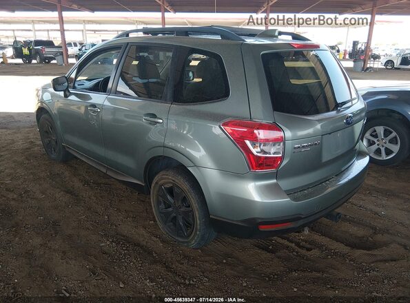 JF2SJAFC6GH431632 2016 SUBARU FORESTER Зеленый Задняя левая четверть