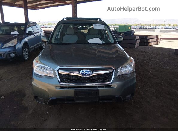 JF2SJAFC6GH431632 2016 SUBARU FORESTER Зеленый Вид панели приборов