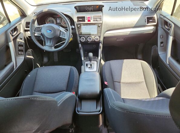 JF2SJAFC7GH545560 2016 SUBARU FORESTER Blue Առջևի վահանակի տեսք
