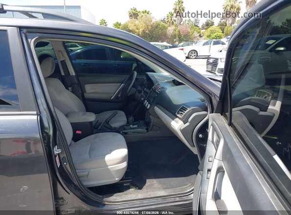JF2SJAFC8GH543803 2016 SUBARU FORESTER Black Вид салону спереду