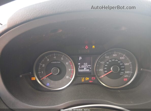 JF2SJAFC9GH438154 2016 SUBARU FORESTER Gray უკანა სავარძლების ხედი