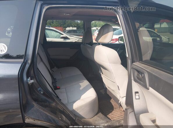 JF2SJAFC9GH438154 2016 SUBARU FORESTER Gray VIN კოდის სტიკერის ხედი