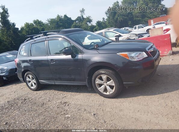 JF2SJAFC9GH438154 2016 SUBARU FORESTER Gray უკანა სალონის ხედი