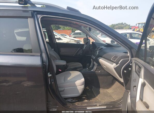 JF2SJAFC9GH438154 2016 SUBARU FORESTER Gray წინა სალონის ხედი