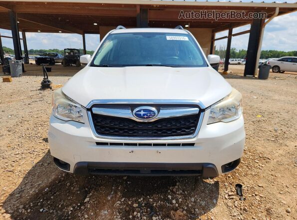 JF2SJAFC9GH470649 2016 SUBARU FORESTER White Widok z przodu