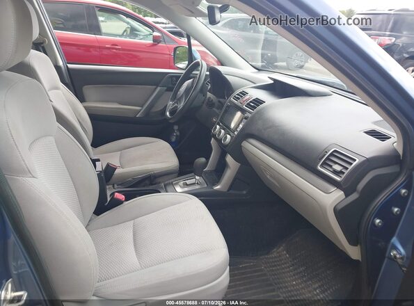 JF2SJAFC9GH475768 2016 SUBARU FORESTER Синий Вид салона спереди