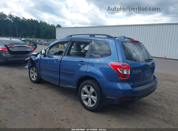 JF2SJAFC9GH475768 2016 SUBARU FORESTER Синий Задняя левая четверть