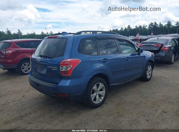 JF2SJAFC9GH475768 2016 SUBARU FORESTER Синий Задняя правая четверть