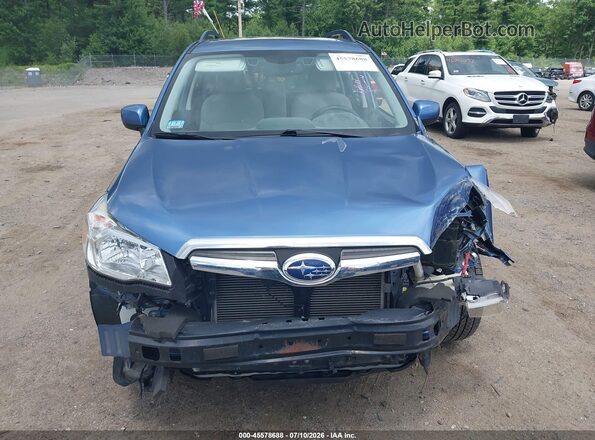 JF2SJAFC9GH475768 2016 SUBARU FORESTER Синий Вид задней части салона