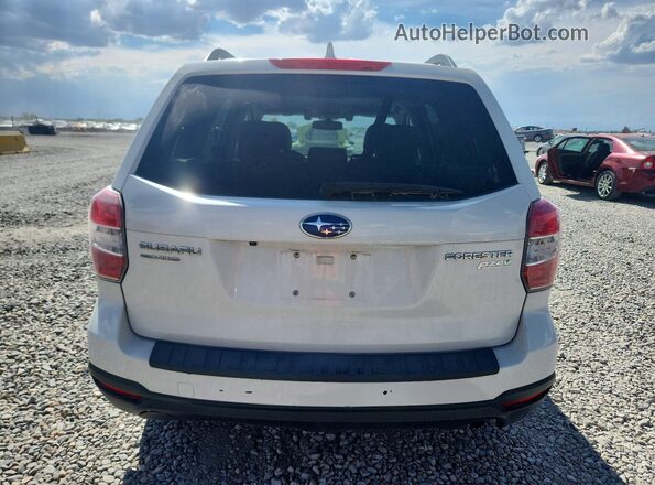 JF2SJAFC9GH536889 2016 SUBARU FORESTER White უკანა ხედი