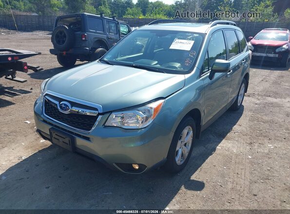 JF2SJAFC9GH568936 2016 SUBARU FORESTER Green Vista tres cuartos delantera izquierda