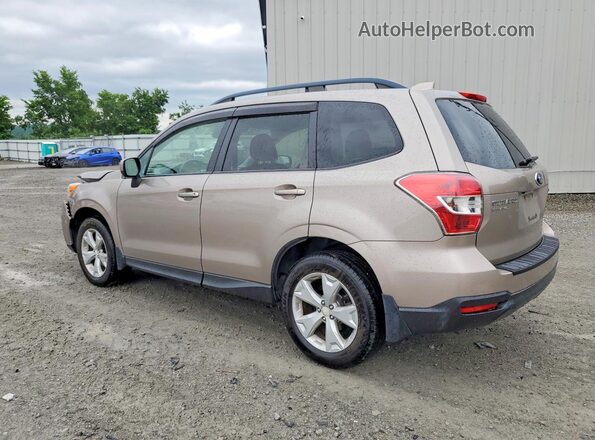 JF2SJAFCXGH437580 2016 SUBARU FORESTER Желто-коричневый Задняя левая четверть