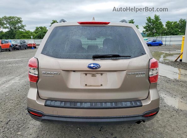 JF2SJAFCXGH437580 2016 SUBARU FORESTER Желто-коричневый Вид сзади