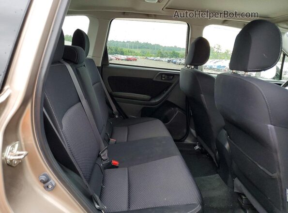 JF2SJAFCXGH437580 2016 SUBARU FORESTER Желто-коричневый Вид задних сидений