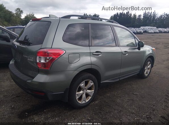 JF2SJAFCXGH475911 2016 SUBARU FORESTER Green Հետևի աջ