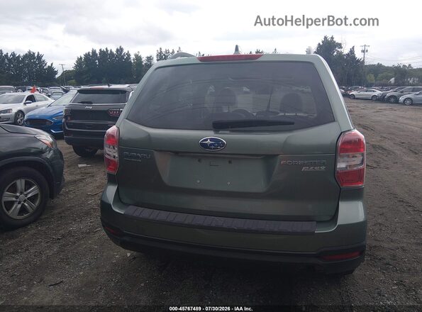 JF2SJAFCXGH475911 2016 SUBARU FORESTER Green 