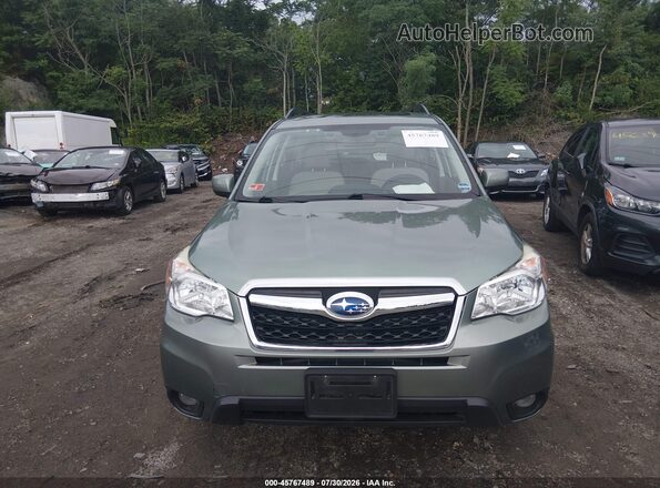 JF2SJAFCXGH475911 2016 SUBARU FORESTER Green Սարքավորումների վահանակի տեսք