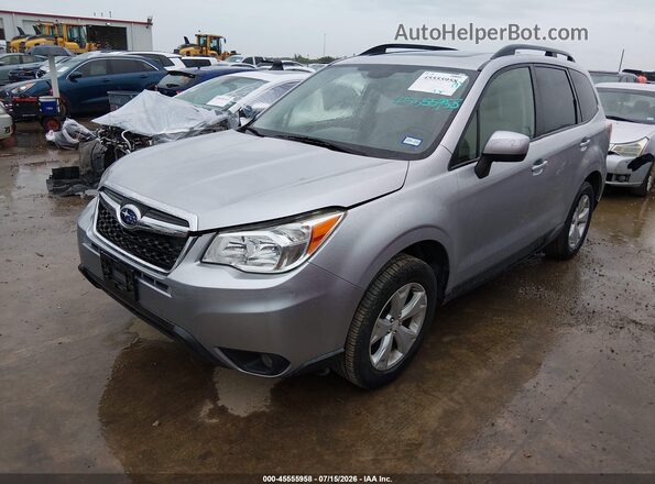 JF2SJAFCXGH513363 2016 SUBARU FORESTER Silver Przód lewy