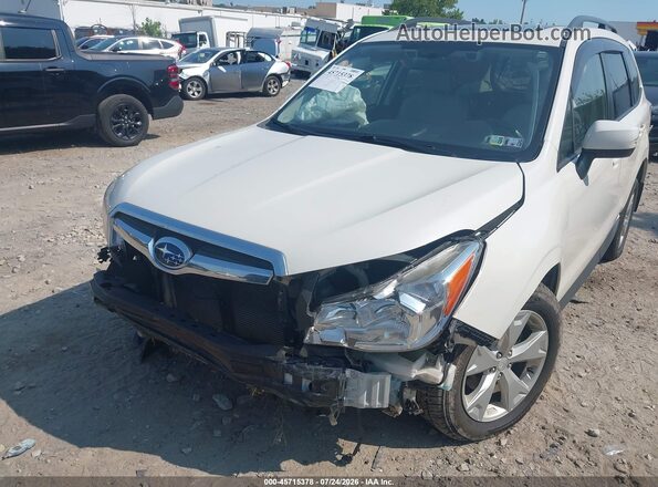 JF2SJAFCXGH529417 2016 SUBARU FORESTER Белый Вид спереди