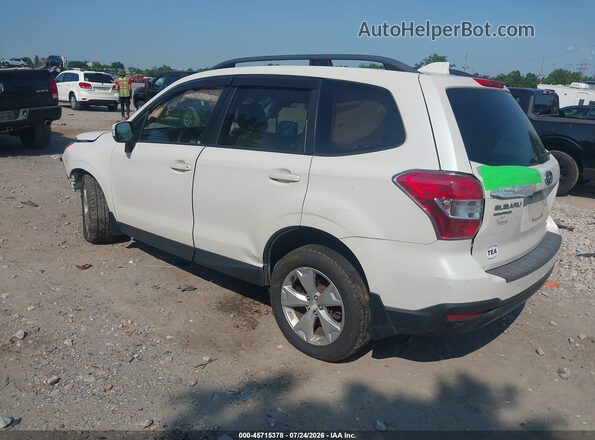 JF2SJAFCXGH529417 2016 SUBARU FORESTER Белый Задняя левая четверть