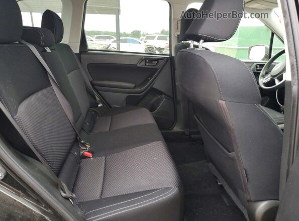 JF2SJAGC0HH456879 2017 SUBARU FORESTER Black Vista interior trasera