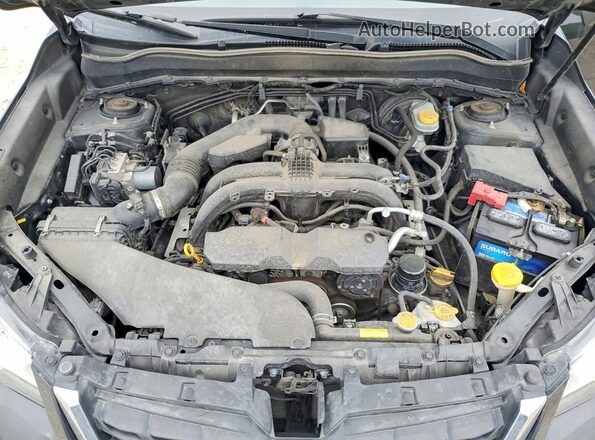 JF2SJAGC0HH456879 2017 SUBARU FORESTER Black Vista del compartimento del motor