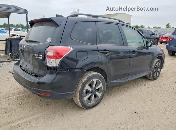 JF2SJAGC0HH456879 2017 SUBARU FORESTER Black Trasero derecho