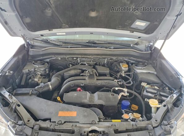 JF2SJAGC0HH802347 2017 SUBARU FORESTER Silver უკანა სალონის ხედი