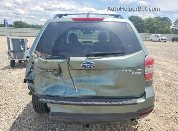 JF2SJAGC1GH442293 2016 SUBARU FORESTER Зеленый Вид сзади