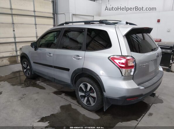 JF2SJAGC1JH504122 2018 SUBARU FORESTER Silver Rear left