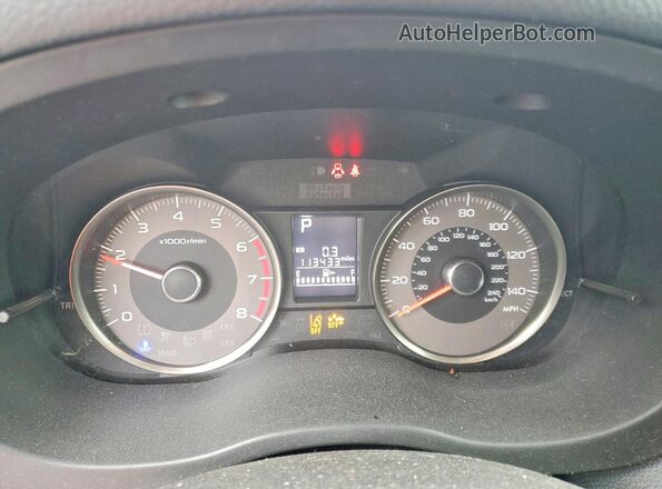 JF2SJAGC2GH429021 2016 SUBARU FORESTER Tan Vista del cuadro de instrumentos