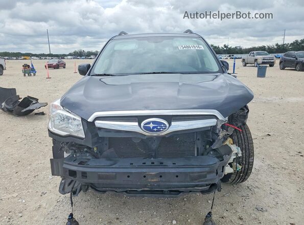 JF2SJAGC2GH432436 2016 SUBARU FORESTER Gray Вид спереду