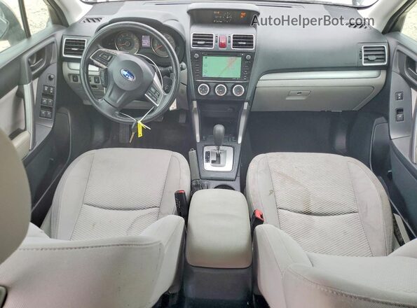 JF2SJAGC2GH432436 2016 SUBARU FORESTER Gray Вид панелі приладів