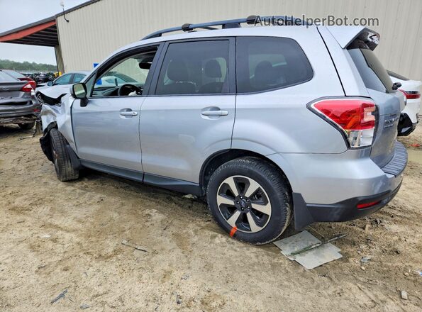 JF2SJAGC2HH454549 2017 SUBARU FORESTER Silver Задня ліва чверть