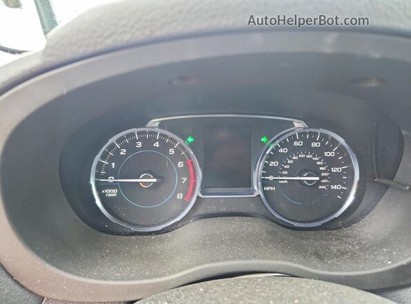 JF2SJAGC2HH454549 2017 SUBARU FORESTER Silver Вид щитка приладів