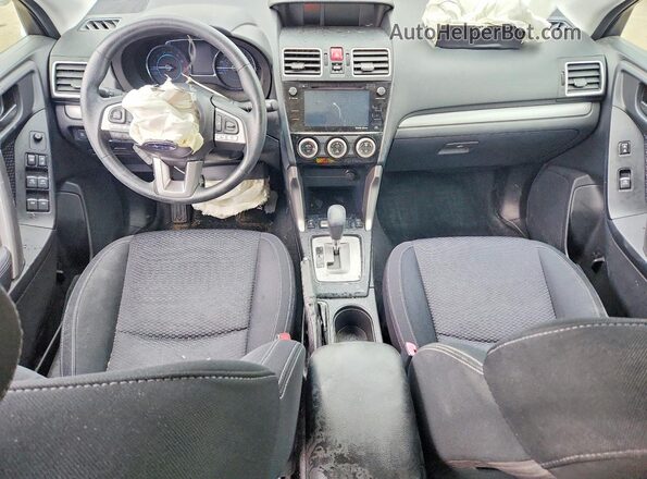 JF2SJAGC2HH454549 2017 SUBARU FORESTER Silver Вид панелі приладів