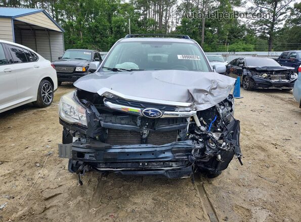 JF2SJAGC2HH454549 2017 SUBARU FORESTER Silver Вид спереду
