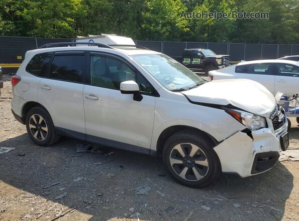 JF2SJAGC2HH529329 2017 SUBARU FORESTER White Передня права чверть