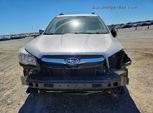 JF2SJAGC2JH534892 2018 SUBARU FORESTER Silver წინა ხედი