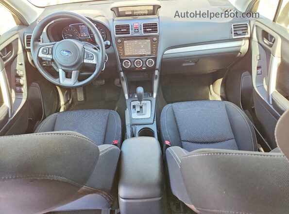 JF2SJAGC2JH534892 2018 SUBARU FORESTER Silver წინა პანელის ხედი