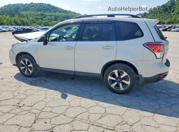 JF2SJAGC2JH582053 2018 SUBARU FORESTER White Tył lewy