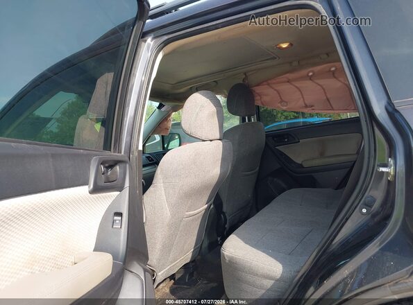 JF2SJAGC3HH502236 2017 SUBARU FORESTER Gray Vista de la etiqueta del VIN