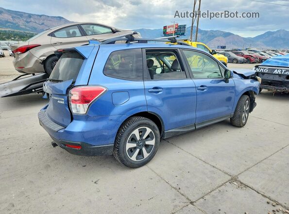 JF2SJAGC3HH521434 2017 SUBARU FORESTER Blue Tył prawy