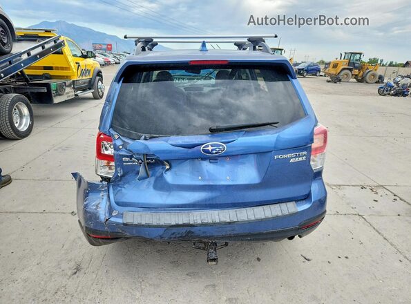 JF2SJAGC3HH521434 2017 SUBARU FORESTER Blue Widok z tyłu