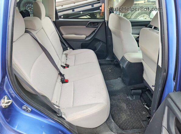 JF2SJAGC3HH521434 2017 SUBARU FORESTER Blue Widok tylnych siedzeń